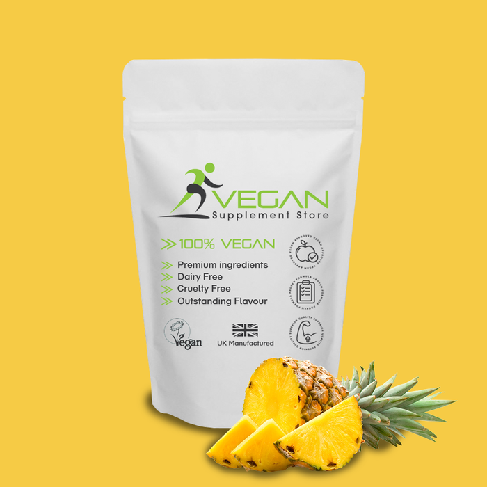 Vegan Pre-Workout- Plant Based Pre-Workout Powder, Pineapple / 600g