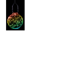 1. 7W LED G95 Polystar BC Lamp - RGB