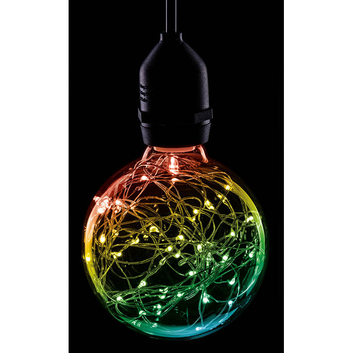 1. 7W LED G95 Polystar ES Lamp - RGB