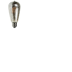 Dimmable 4W LED Crackle Filament Lamp 2200K - E27 Edison