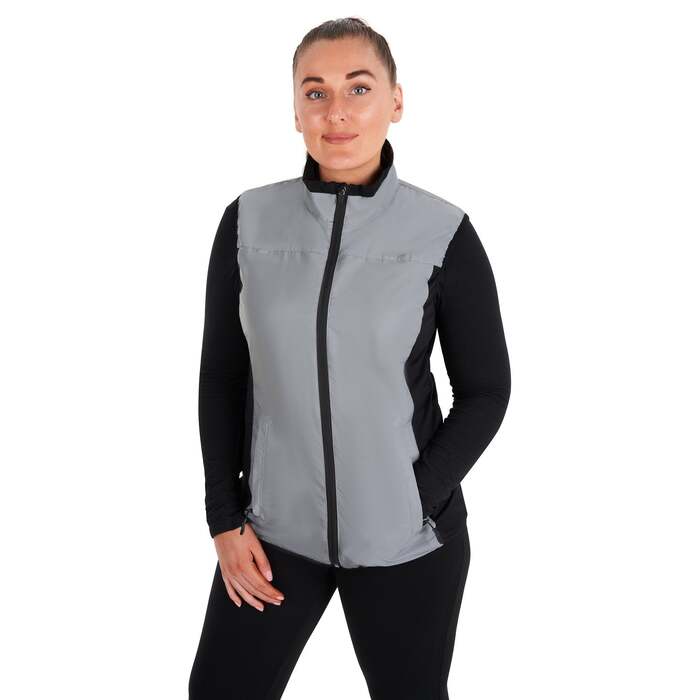 BTR Womens Reflective Cycling & Running High Vis Gilet, Vest