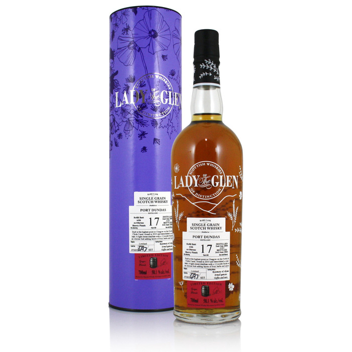Port Dundas 2004 17 Year Old Lady of the Glen Cask #73895