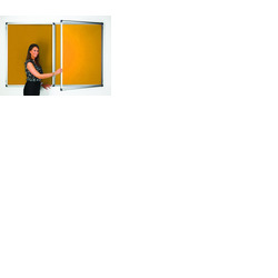 Eco-Sound Blazemaster Metropolitan Frame Tamperproof Noticeboard