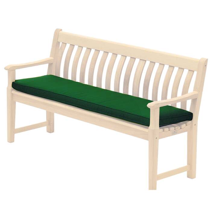 Alexander Rose Olefin 5ft (1. 5m) Bench Cushion - Green