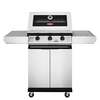 BeefEater 1200S Series 3 Burner Gas Barbecue with Cabinet Trolley and Side Burner
