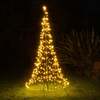 Noma Christmas Starry Nights Pole Tree with Warm White LEDs -2m, 3m, 4m, 2m (with 300 LED)