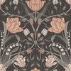 Apelviken 2 Filippa Wallpaper Brown 44107