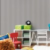 Tiny Tots 2 Regency Stripe Wallpaper Black Galerie G78399