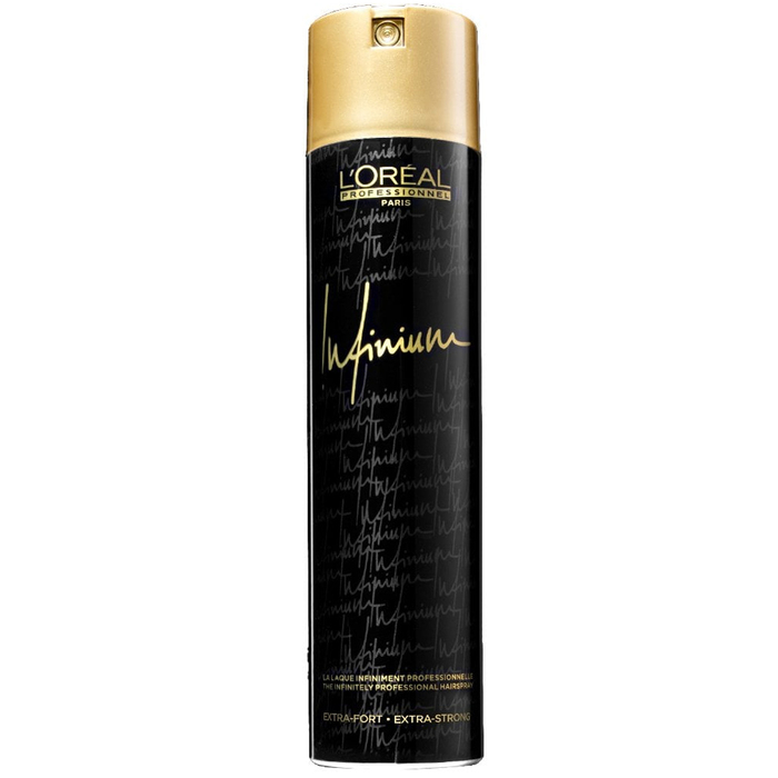 Infinium Black Hairspray Extra Strong 500ml