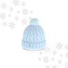Mad Beauty Let it Snow Beanie Hat Lip Balm