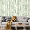 Eden Wallpaper Collection Distressed Stripe Green Muriva M29604