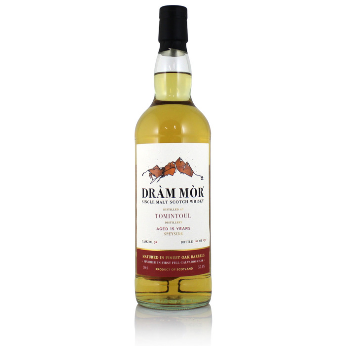 Tomintoul 15 Year Old Dram Mor Calvados Single Cask #32