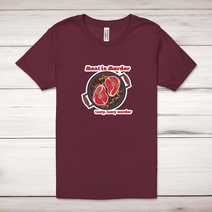 Meat Is Murder Adult T-Shirt