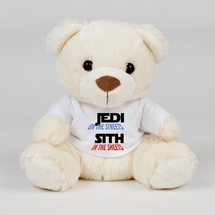 Jedi On the Streets Swear Bear - Cream, Medium