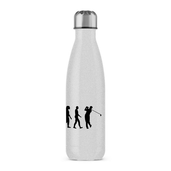 Evolution Of A Golfer Water Bottle