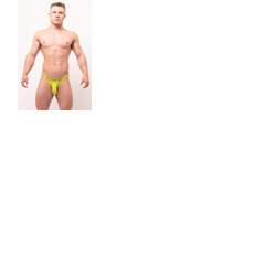 Sukrew Raspberry & Lime Cotton Tanga Brief