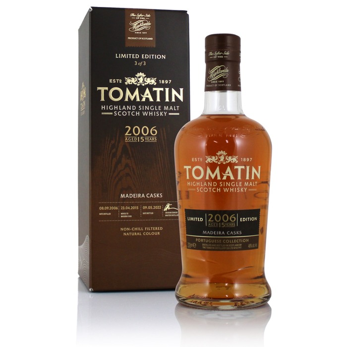 Tomatin 2006 15YO Madeira Casks The Portuguese Collection