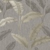 Amara Palm Wallpaper Pewter / Gold The Design Library 283487