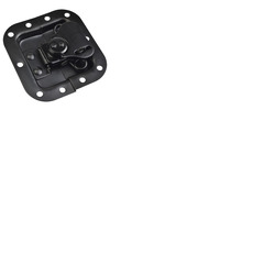 Small Recessed Butterfly Catch Black Finish