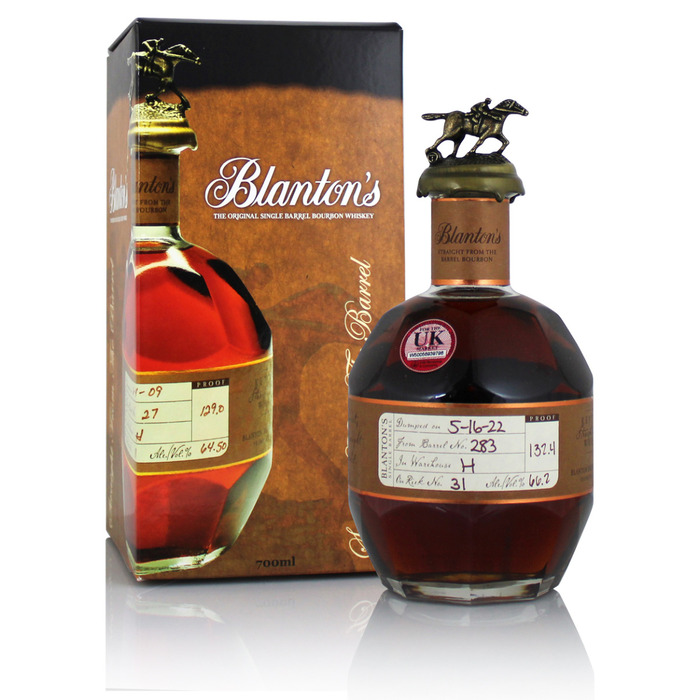 Blanton's Straight from the Barrel Single Cask #283