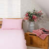 Polycotton Antique Rose Extra Large Single Duvet Cover Set