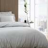 60/40 Cotton Tencel Grey Extra Large Single Duvet Cover Set