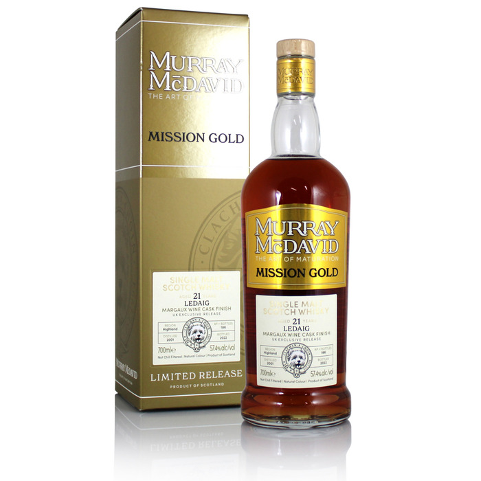 Ledaig 2001 21 Year Old Murray McDavid UK Exclusive
