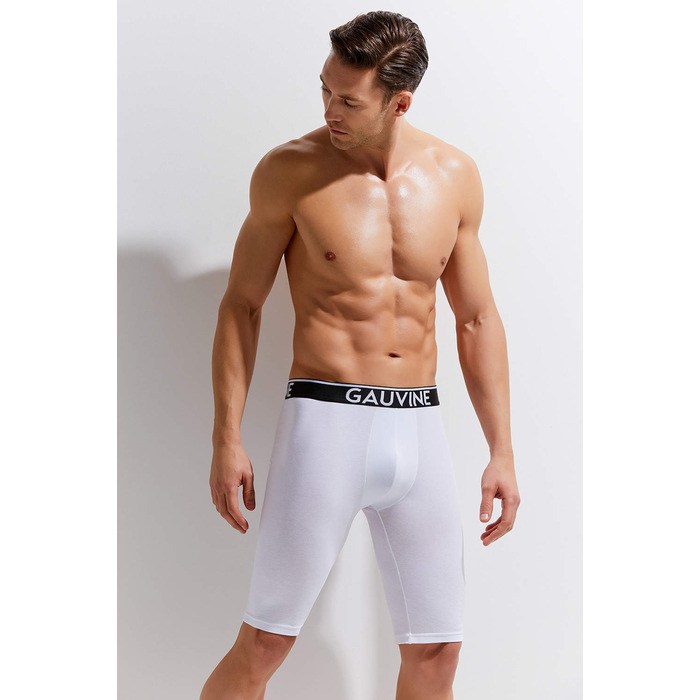 Gauvine Cotton Classic Long Boxer Brief 3016