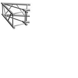 Contestage Quatro290 Truss 2 Way Corner 60 Degrees - Aluminium