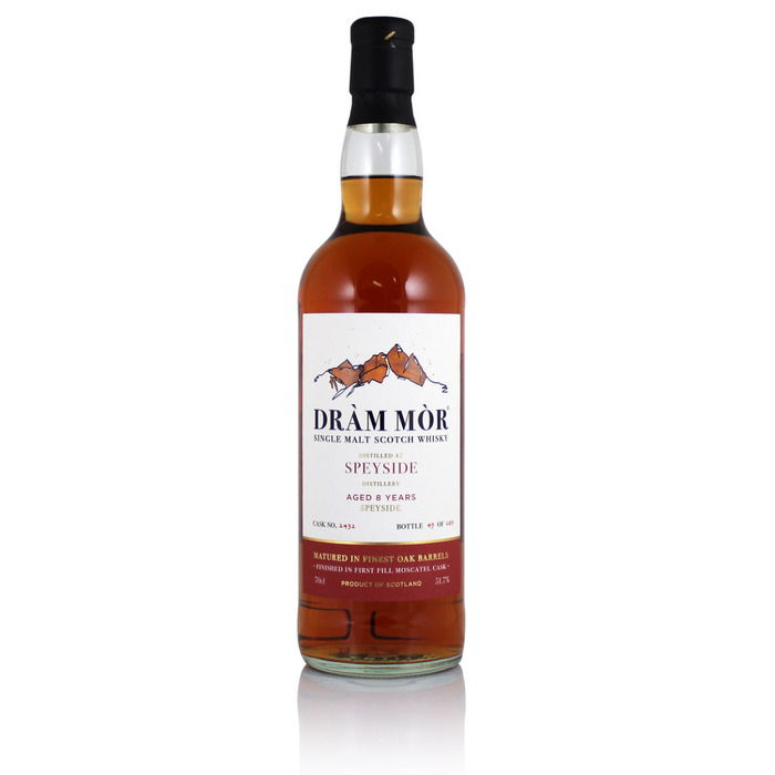 Speyside 2014 8 Year Old Dram Mor Single Cask #2432