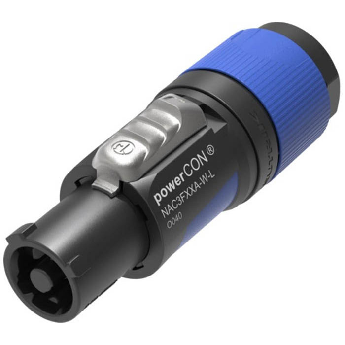 Neutrik NAC3FXXA-W-L PowerCON Power In Connector 10-16mm