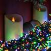 Multi-Coloured Ultra Bright LED Multi-Function Christmas Compact Lights