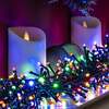 Multi-Coloured LED Multi-Function Christmas Cluster Lights