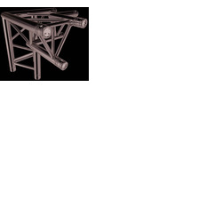 Global Triangle Truss F33 3 Way Corner Right Apex Down 50mm