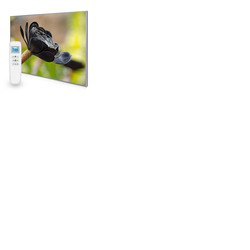 995x1195 Exotic Bloom Picture Nexus Wi-Fi Infrared Heating Panel 1200W - Electric Wall Panel Heater