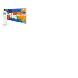 595x1195 Abstract Paint Image Nexus Wi-Fi Infrared Heating Panel 700W - Electric Wall Panel Heater