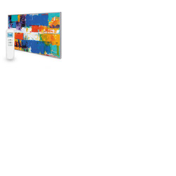 795x1195 Abstract Paint Picture Nexus Wi-Fi Infrared Heating Panel 900W - Electric Wall Panel Heater