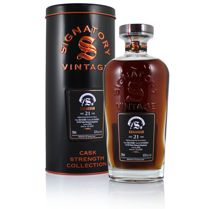 Edradour 2001 21 Year Old Signatory Vintage Cask #2310