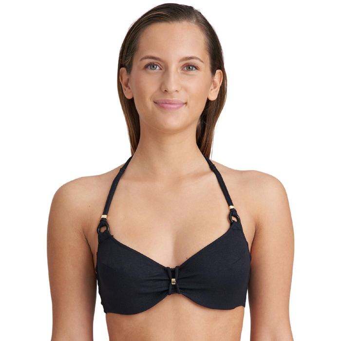 Marie Jo Dahu Full Cup Bikini Top - Black - 34C