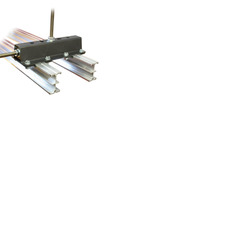 Doughty Studio Rail 60 Suspension Bracket with Wall Fixing - Single Rail