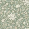 Marian Floral Wallpaper Sage Green Grandeco A67102