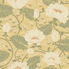 Hjarterum Eva Arts and Crafts Inspired Wallpaper Light Yellow Galerie 83123
