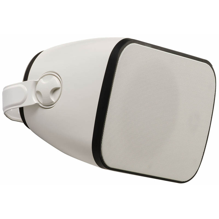 6. 5" 100 Volt or 8 Ohm Background Speaker IP65 Rated with Extra Bass -White