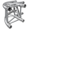 Global Truss F34 2 Way 90 Degree Round Corner Quatro 50mm