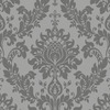 Clara Heavyweight Vinyl Wallpaper Charcoal Glitter Holden Opus 35391