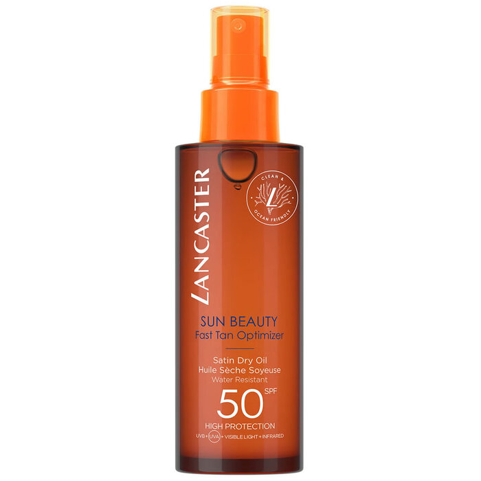 Lancaster Sun Beauty Fast Tan Optimizer Satin Dry Oil SPF 50 150ml