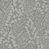 Elin Botanical Vinyl Wallpaper Charcoal Fine Decor FD26519