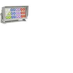 LED Flood Light for Outdoor Use with RGBL LEDs 480 Watt IP65 Rated