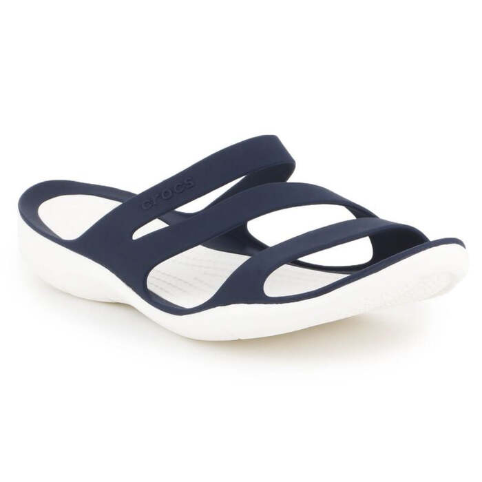 Crocs Womens Swiftwater Sandals - Navy Blue