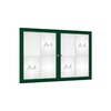Tradition Double Door Outdoor Noticeboard
